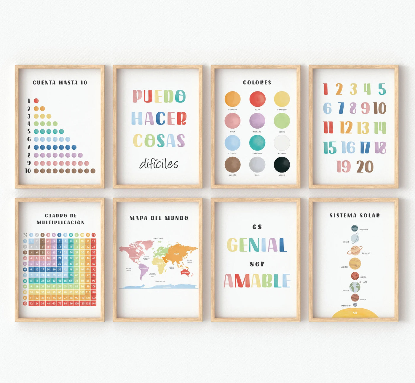 40 Posters educativos - JPG Alta definición