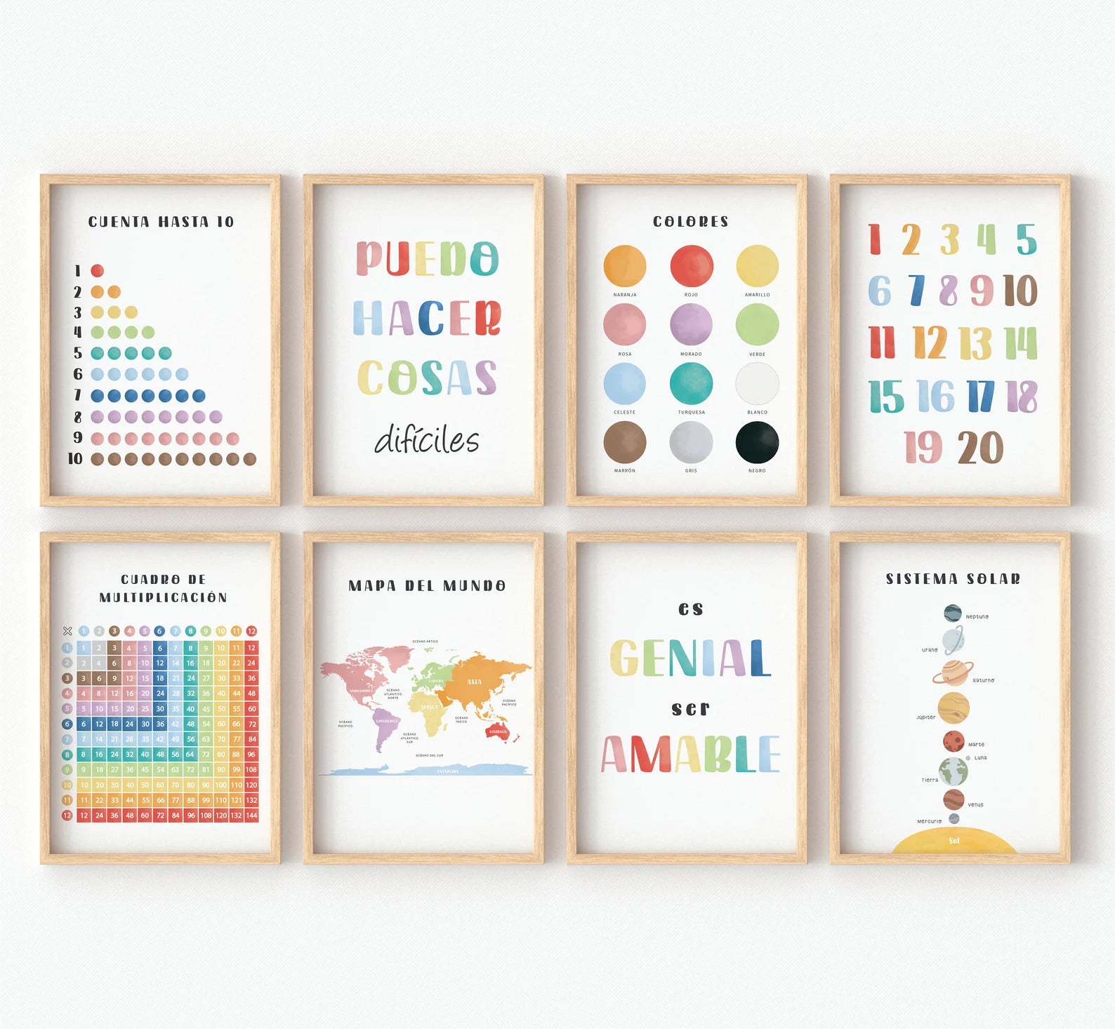 40 Posters educativos - JPG Alta definición